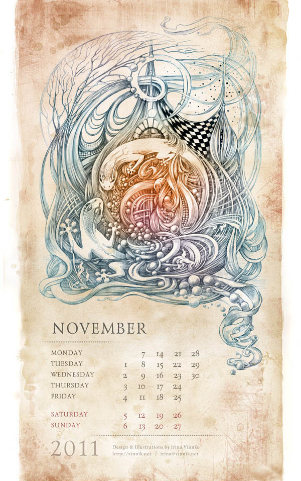 calendar illustration